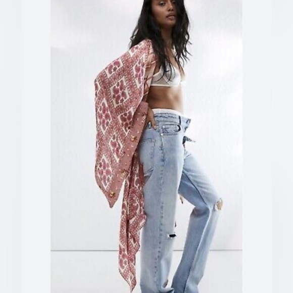 Free People American Pie Patchwork Duster - Picture 4 of 9